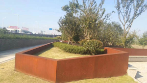 杨浦耐候钢挡土墙